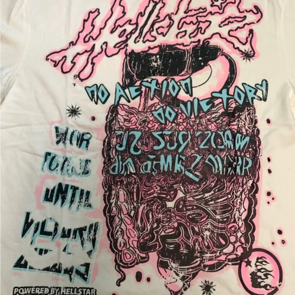 Hellstar No Guts No Glory T-Shirt Men’s Large, Medium, Small - Picture 3 of 3